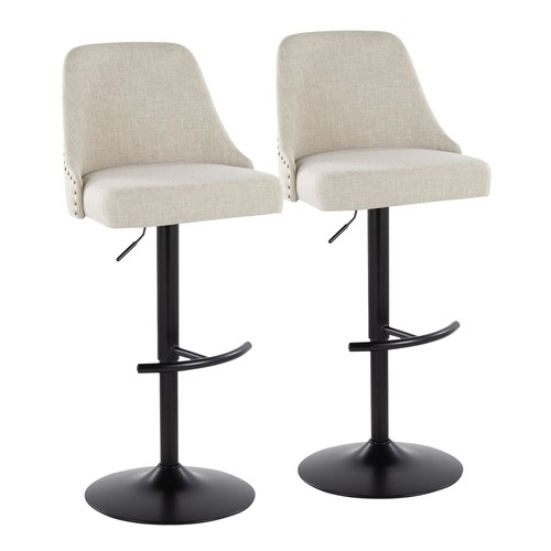 Studded Marcel Barstool - Set Of 2